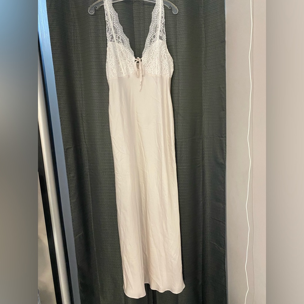 Free People Country Side Maxi Slip Dress NWT